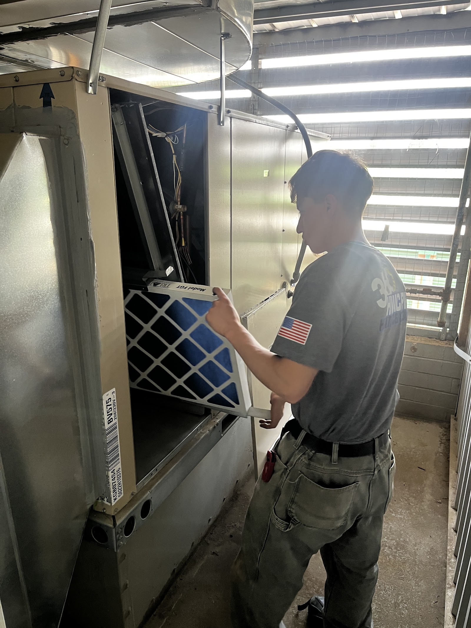 Furnace installation